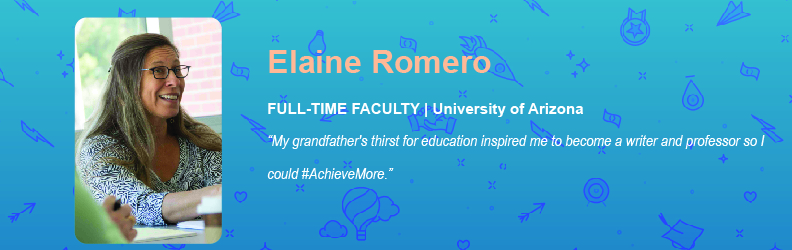 Elaine Romero shares what drives her to achieve more.