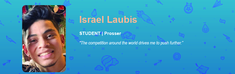 Israel Lazaro shares what drives him to achieve more.