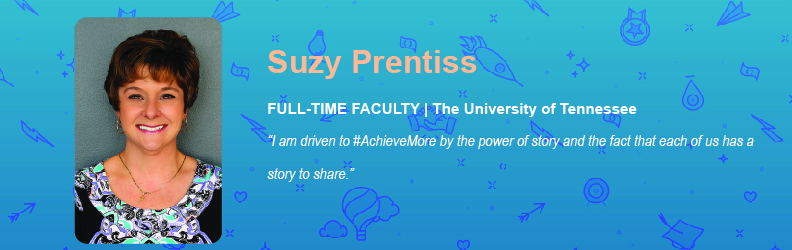 Suzy Prentiss shares what drives her to achieve more.