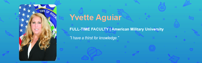 Yvette Aguiar shares what drives her to achieve more.