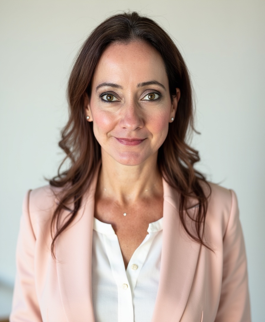 Kristin Altieri headshot smiling woman with brown hair