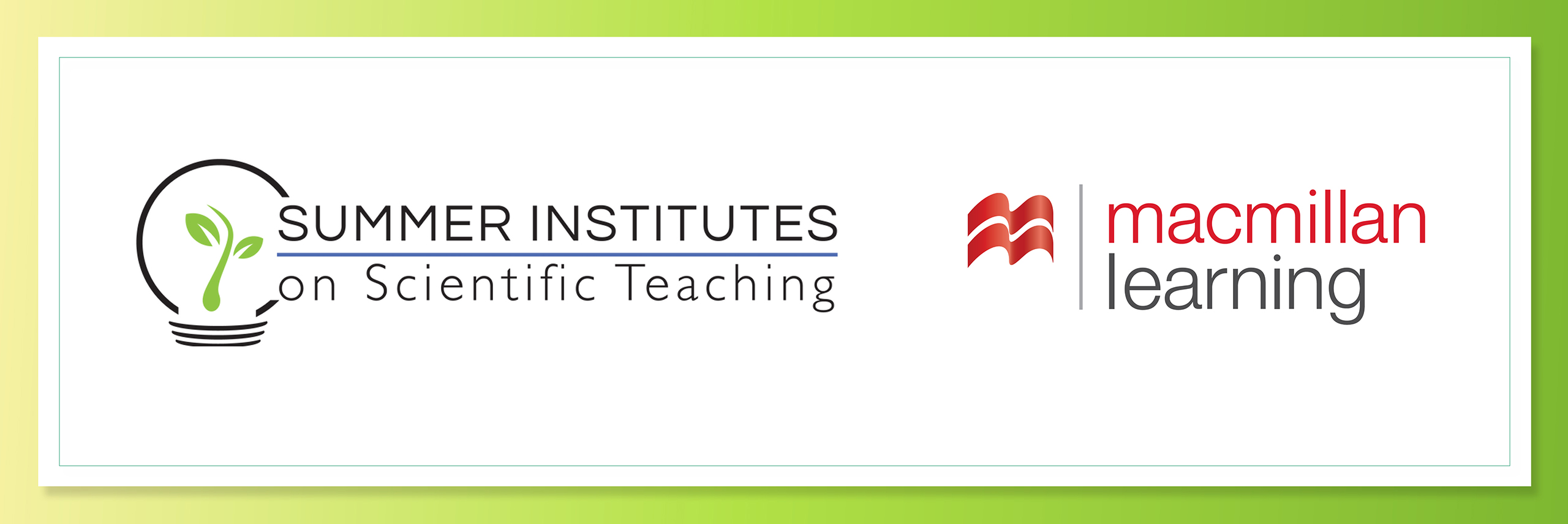 A Webinar Co-Sponsored by Summer Institutes on Scientific Teaching and Macmillan Learning
