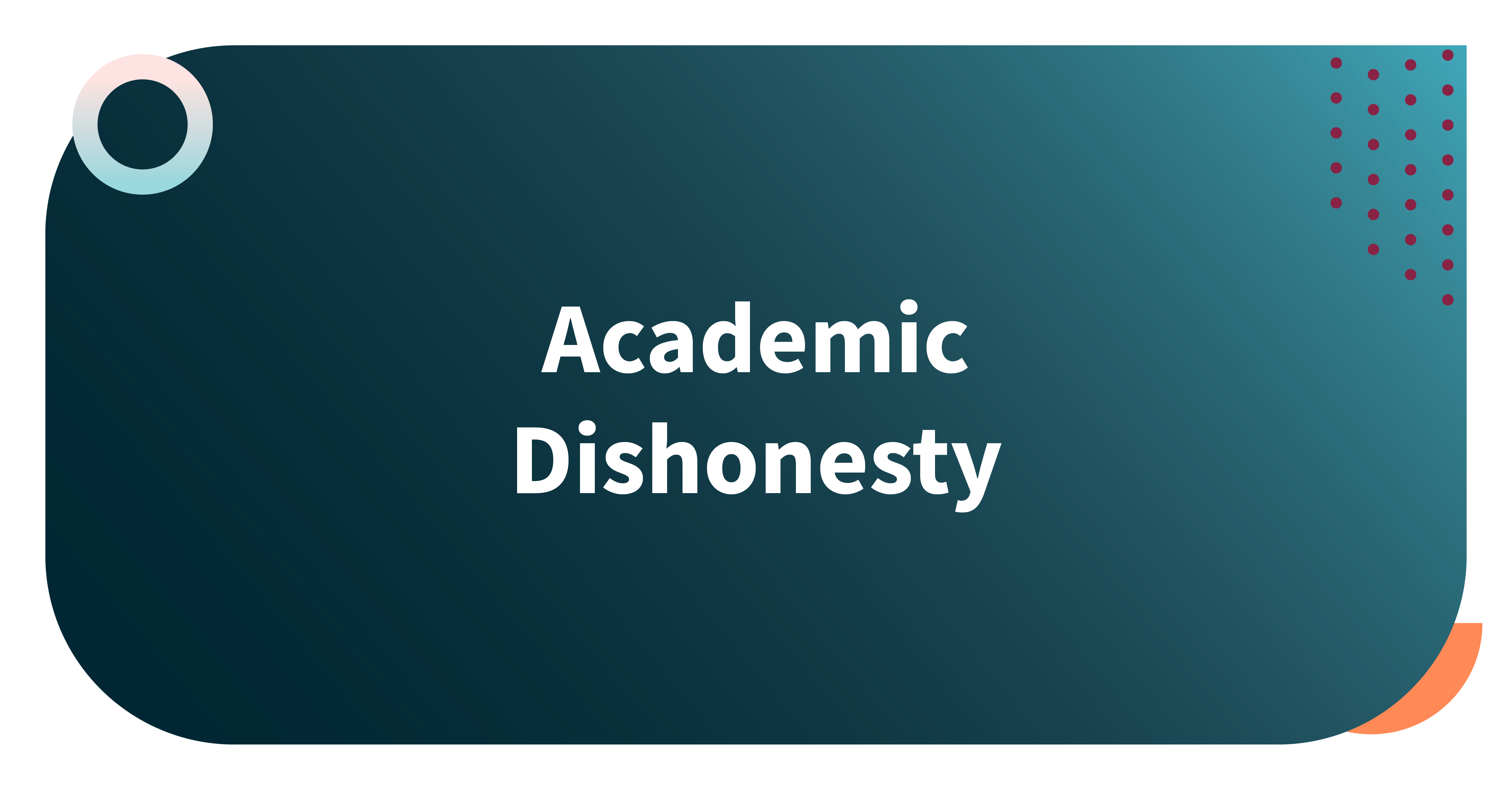 Academic Dishonesty Tile