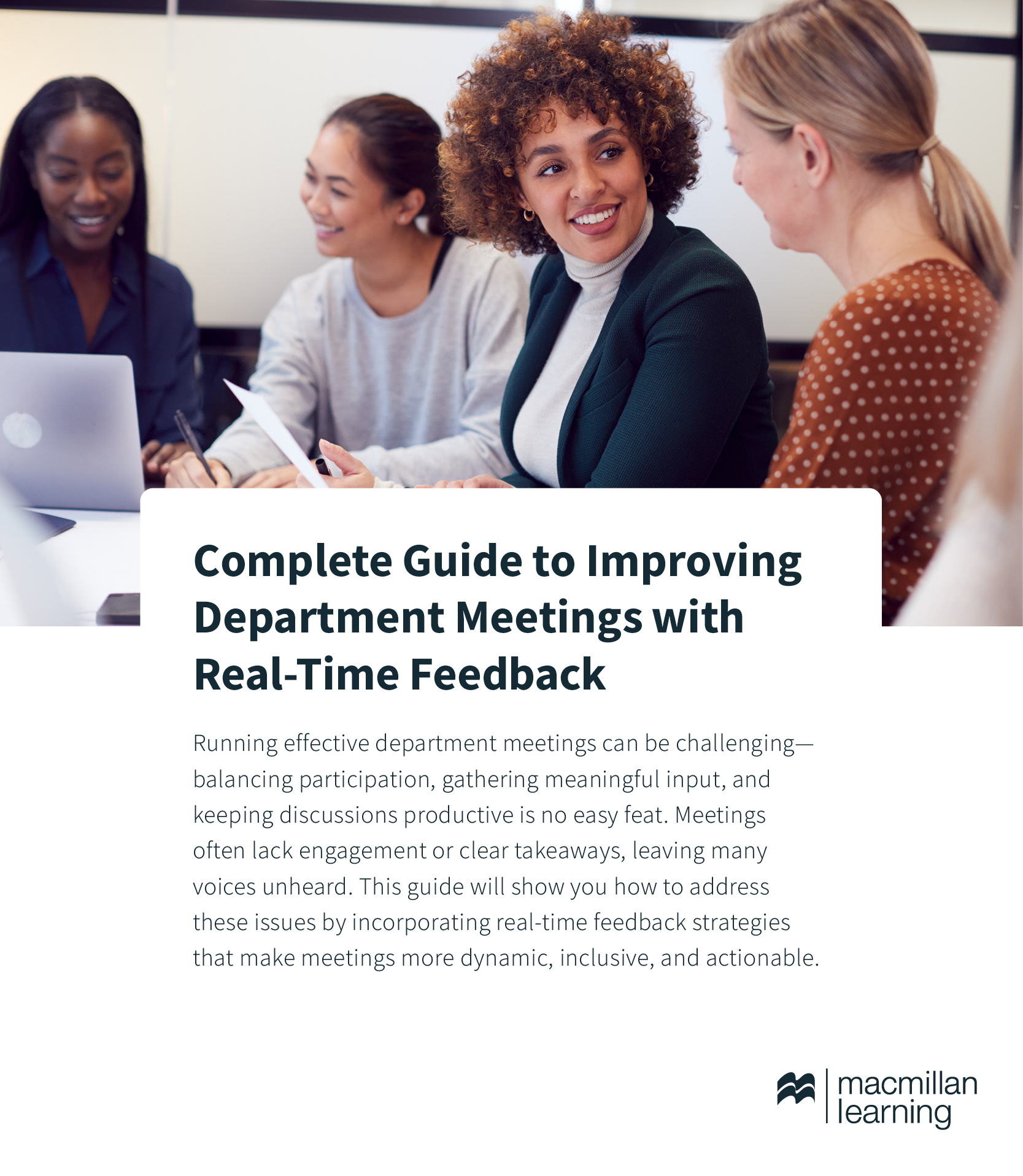 Complete Guide to Improving Department Meetings with Real-Time Feedback Cover