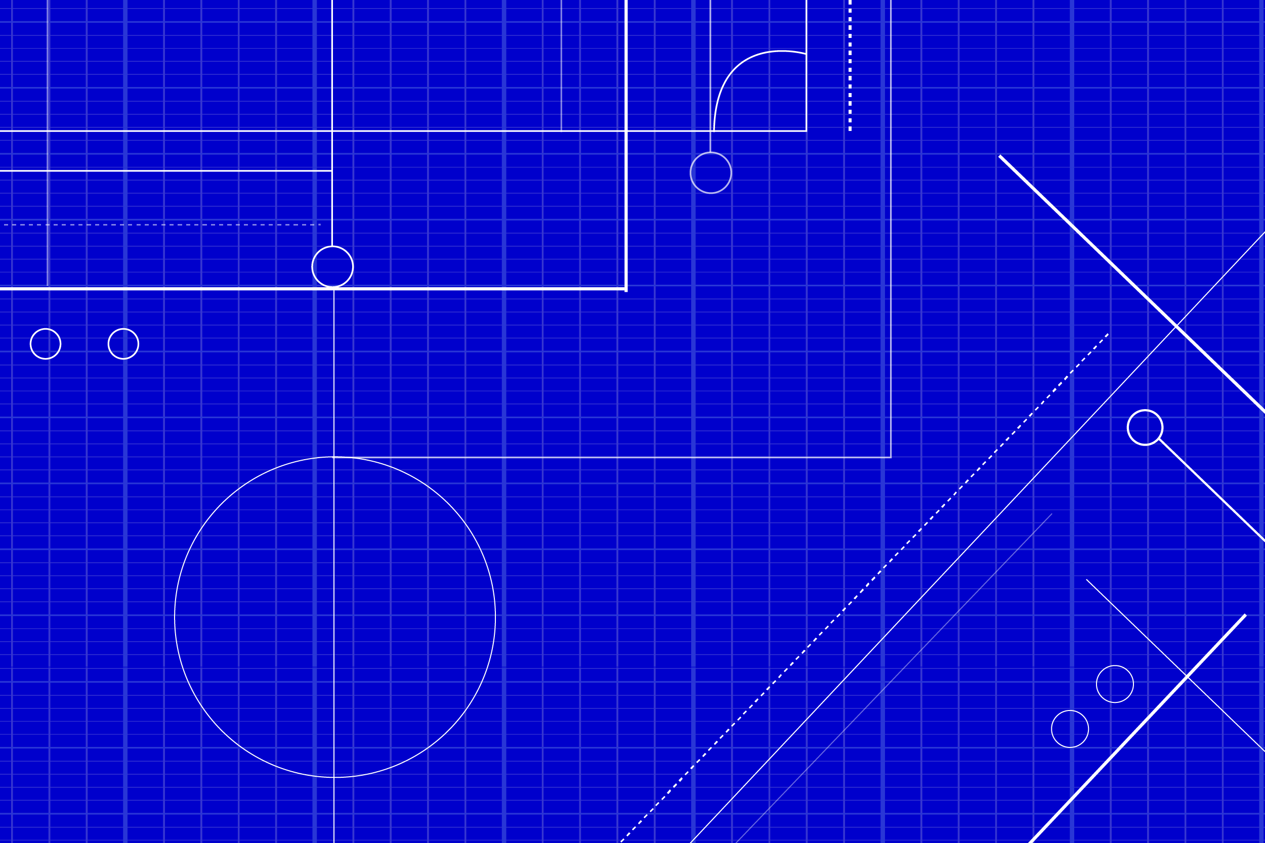 A cartoon image of a blueprint.