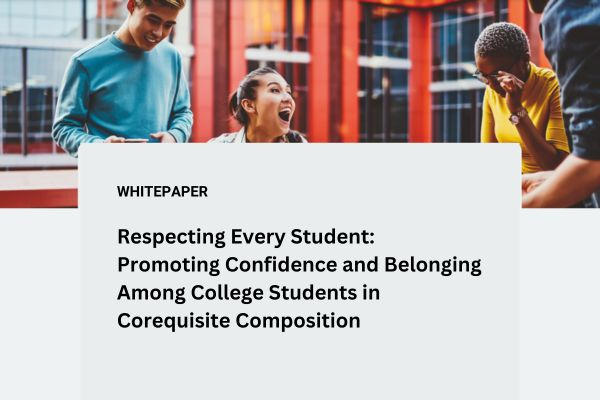 Access our whitepaper, Respecting Every Student, with David Starkey