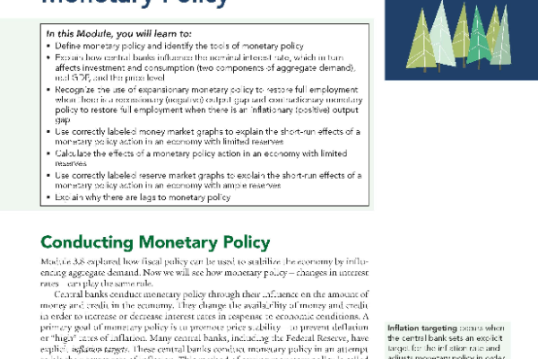 Module 4.6: Monetary Policy